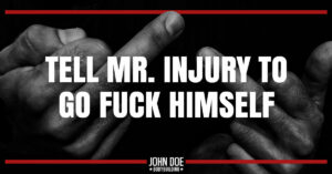 middle fingers
