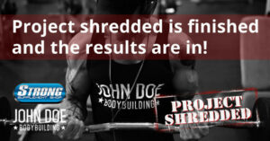 Project shredded results