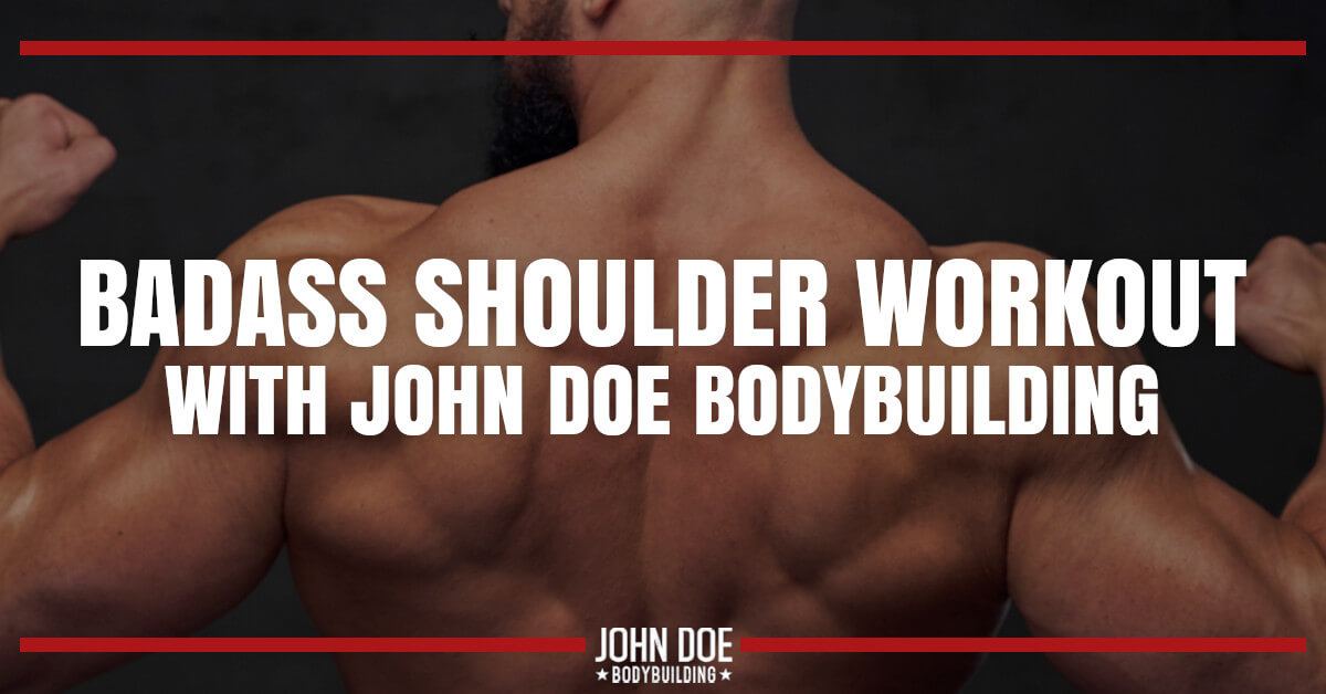 muscular shoulders
