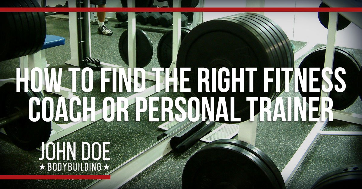 Find the right fitness coach