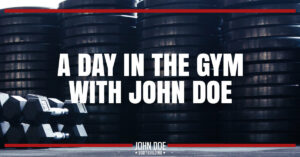 A day in the gym with John Doe