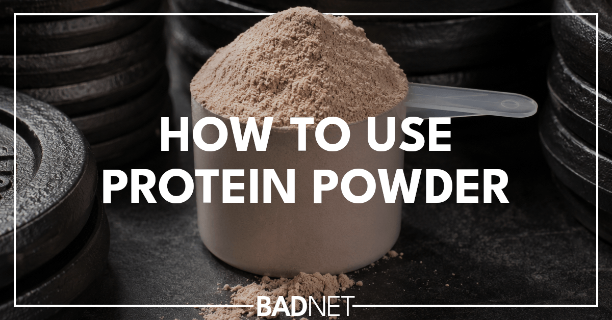 How to use protein powder