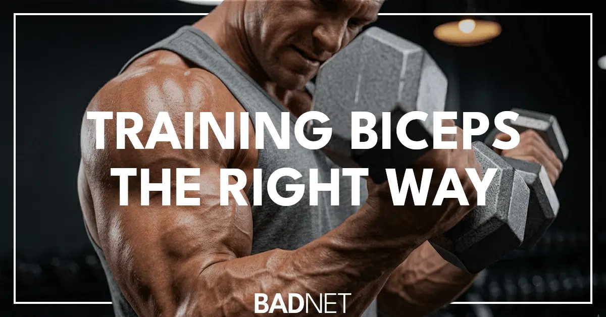Training biceps