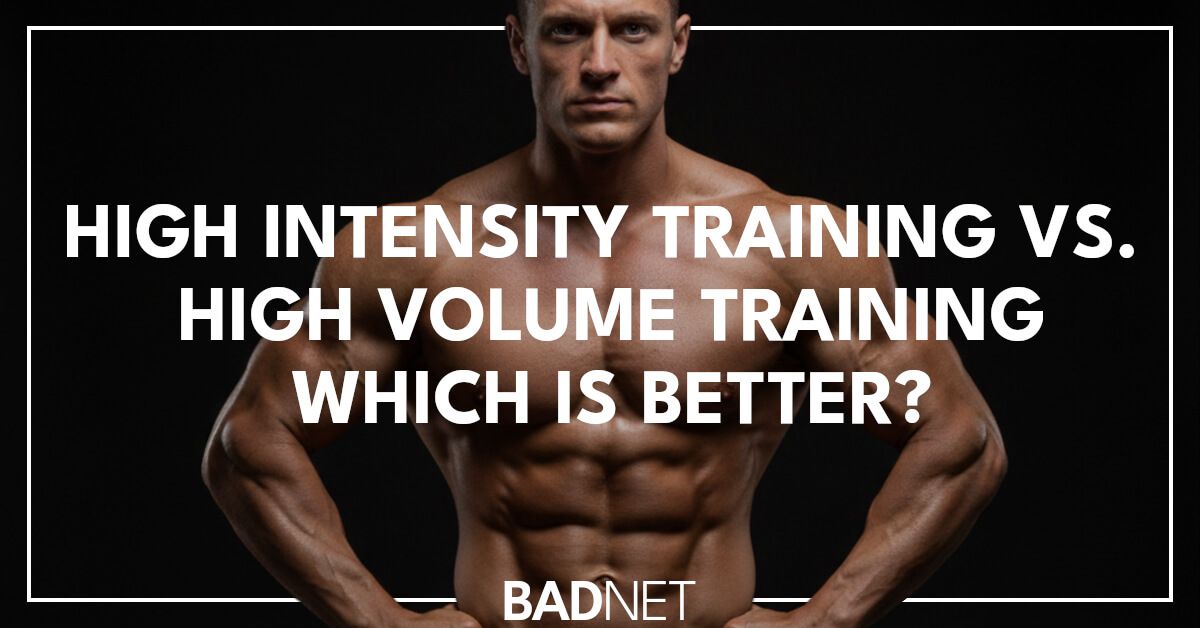 High intensity training vs high volume training