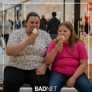 Fat chicks are miserable