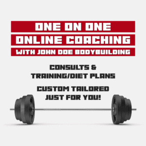 Train with John Doe Bodybuilding