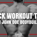 muscular back