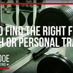 Find the right fitness coach
