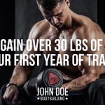 How to gain 30lbs of muscle