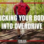 man trail jogging