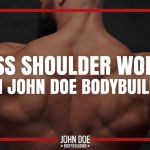 muscular shoulders