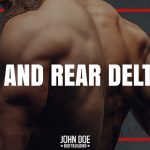 back and shoulders of muscular man