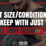 man doing bicep curl